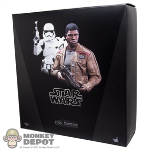 Display Box: Hot Toys Star Wars - Finn & First Order Riot Control Stormtrooper (Empty Box)
