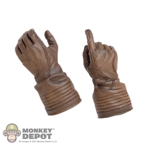 Hands: Hot Toys Brown Molded Pistol Grip Hands