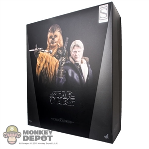 Display Box: Hot Toys Star Wars - Han Solo & Chewbacca Exclusive (Empty Box)