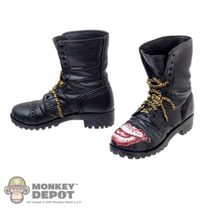 Boots: Hot Toys Black Molded Joker Boots