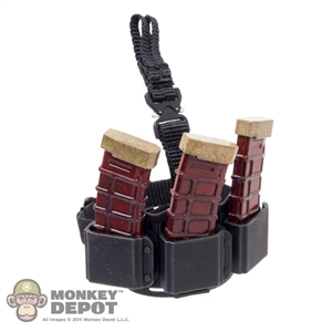 Holster: Hot Toys Triple Drop-down Mag Holster w/Ammo