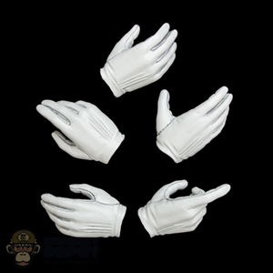 Hands: Hot Toys White Female Molded Hand Set