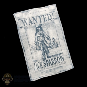 Paper: Hot Toys Jack Sparrow Warrant Poster