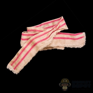 Scarf: Hot Toys Red Striped Scarf