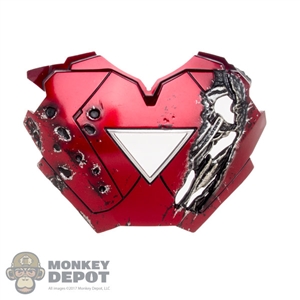 Armor: Hot Toys Damaged Iron Man Mark VI Chest Plate