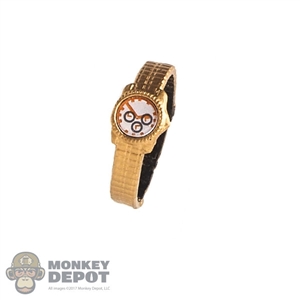 Watch: Hot Toys Gold Colored Watch