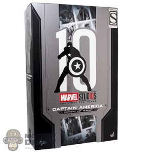 Display Box: Hot Toys Captain America (Concept Art Version) (EMPTY BOX))