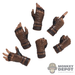 Hands: Hot Toys Brown Captain America Hand Set