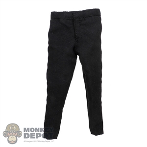 Pants: Hot Toys Mens Black Pants