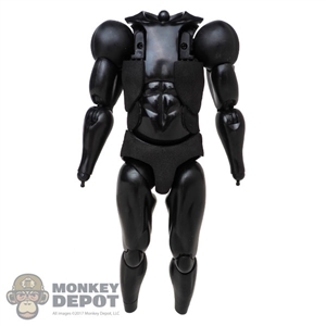 Figure: Hot Toys Black Muscle Body w/Padding + Wrist Pegs