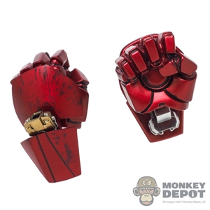 Hands: Hot Toys Iron Man Mark VII Firing Fist