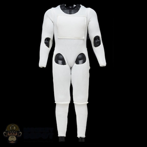 Suit: Hot Toys Mens White Padded Suit