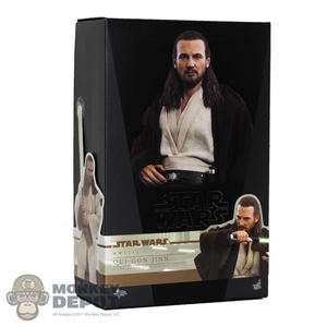 Display Box: Hot Toys Star Wars Qui-Gon Jinn (Empty Box)