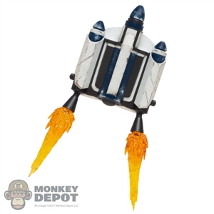 Pack: Hot Toys Clone Trooper Magnetic Jetpack w/Thruster Fire Accessories