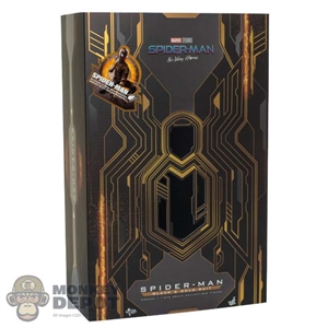 Display Box: Hot Toys Spider-Man (Black + Gold) (Empty Box)