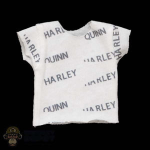 Shirt: Hot Toys Female White T-Shirt