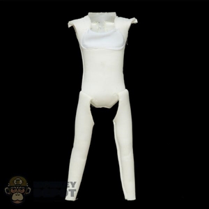 Suit: Hot Toys Mens White Padded Body Suit