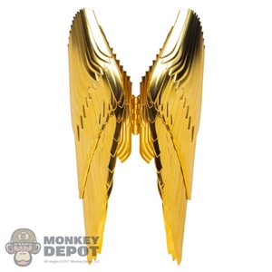 Wings: Hot Toys Golden Armor Wonder Woman Wings + Stand