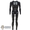 Figure: Hot Toys Mens Shorter Black Body w/Wrist Pegs