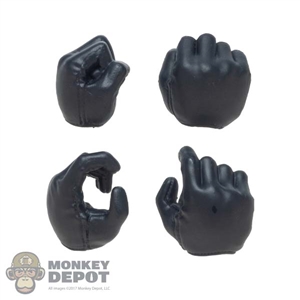 Hands: Hot Toys Mens Dark Blue Hand Set