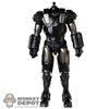 Figure: Hot Toys Iron Man 2 Diecast War Machine Body (LED) (Light Weathering)