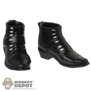 Boots: Hot Toys Mens Molded Black Boots