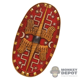 Shield: HY Toys Oval Roman Shield