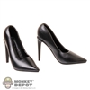 Shoes: i8 Toys Female Black High Heels