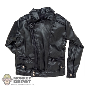 Coat: In House Black Biker Jacket