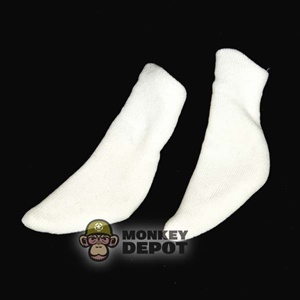 Socks: Merit White