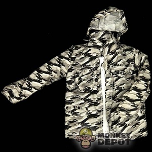 Jacket: Merit Urban Tiger Stripe Hooded