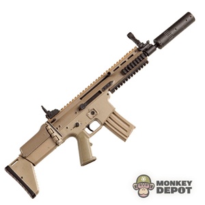 Rifle: Merit SCAR-L Mk16 CQB w/Silencer