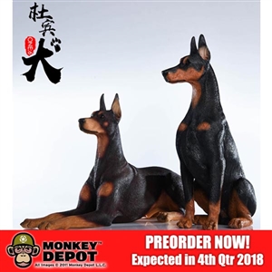 Boxed Figure: JxK Studio 1/6 Doberman Pinscher