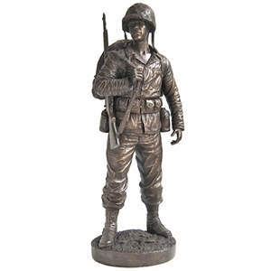 Statue: 1/6 Khaki Army "Baptism of Fire" USMC Bougainville WW2