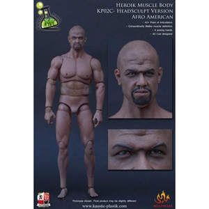 Figure: Kaustic Plastik Heroik Muscle Body AFRICAN-AMERICAN (KP02C))