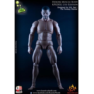 Figure: Kaustic Plastik 1/6 Heroik Male Muscular Figure (KP02XXLB)