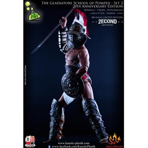 Boxed Figure: Kaustic Plastik Gladiator School of Pompeii (2nd Anniversary Edition) (KP0042)