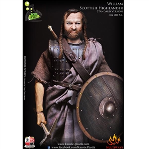 Boxed Figure: Kaustic Plastik William Wallace: Scottish Highlander (GIKP-WH0010)