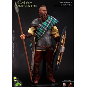 Boxed Figure: Kaustic Plastik Celtic Warfare: Clan Warrior (GIKP-WH11A)