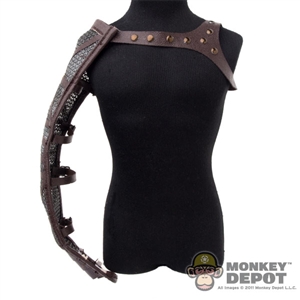 Armor: Kaustic Plastik Leatherlike Manica Arm Guard w/Chain Mail*