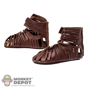 Shoes: Kaustic Plastik Leather Sandals