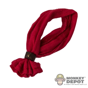 Scarf: Kaustic Plastik Red Scarf