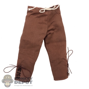 Pants: Kaustic Plastik Mens Brown Short Pants