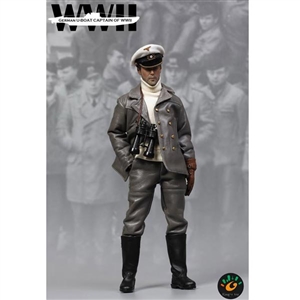 Boxed Figure: King's Toys WWII German U-BOAT Captain (KT-8003A)