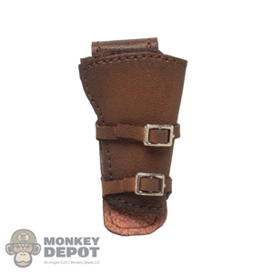 Holster: West Toys Brown Leather-Like Pistol Holster