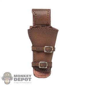 Holster: West Toys Brown Leather-Like Pistol Holster B