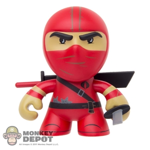 Boxed Figure: The Loyal Subjects 3" SUPER RARE Red Ninja (Series 1)