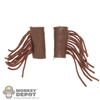 Sleeve: Long Shan Female Fringed Leatherlike Wrist Wraps