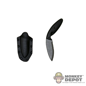 Knife: TTL Toys Black w/ Sheath