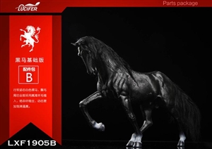 Horse: Lucifer Horse LXF-1905B (Black Horse) (READ NOTES)